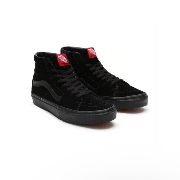 Vans Black Sk8-Hi Sneakers 10 - Picture 1 of 4